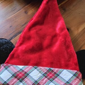 Disney Parks Mickey Mouse Santa Christmas Holiday Hat New